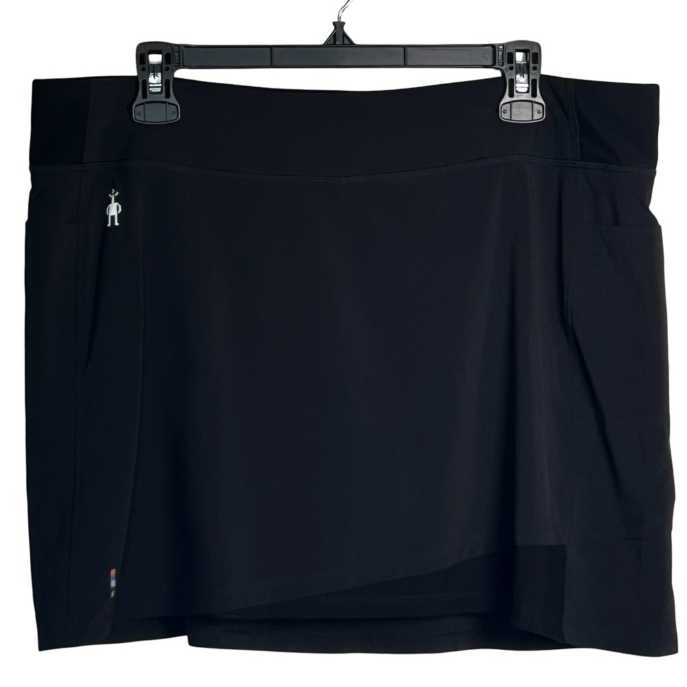 Smartwool Merino Sport Lined Skirt Skort Size Large Activewear Pickleball Golf
